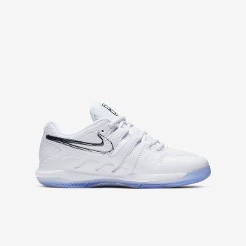 Nike Court Jr. Vapor X - Tennissko - Hvide/Sort | DK-72622